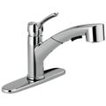 Product Image of Collins Single Handle Tract-Pack Pull-Out Kitchen Faucet (Chrome)