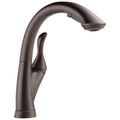 Product Image of 4153-RB-DST Linden Single Handle Pull-Out Kitchen Faucet (Venetian Bronze)