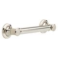 Product Image of BathSafety 12" Traditional Decorative ADA Grab Bar (Polished Nickel), 41612-PN