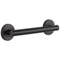 Product Image of BathSafety 12" Contemporary Decorative ADA Grab Bar (Matte Black), 41812-BL
