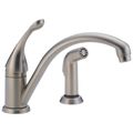 Product Image of 441-SS-DST Collins Single Handle Kitchen Faucet w/ Spray (Stainless)