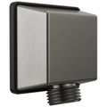 Product Image of Square Wall Elbow for Hand Shower (Lumicoat Black Stainless), 50570-KS-PR