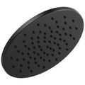 Product Image of 52158-BL Single-Setting Metal Raincan Shower Head (Matte Black)