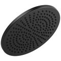 Product Image of 52158-BL25 Single-Setting Metal Raincan Shower Head (Matte Black)