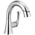 Product Image of Kayra Single Handle Pulldown Bathroom Faucet (Chrome), 533LF-PDMPU