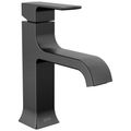 Product Image of Curved Velum Single Handle Bathroom Faucet, 539-BLMPU-DST (Matte Black)