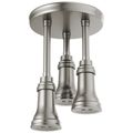 Product Image of H2OKinetic Pendant Raincan Shower Head w/ LED Light (Stainless), 57190-SS25-L