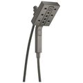 Product Image of H2Okinetic In2ition 4-Setting 2-in-1 Shower, 1.75 GPM (Lumicoat Black Stainless), 58473-KS-PR