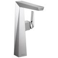 Product Image of Trillian Single Handle Vessel Bathroom Faucet (Lumicoat Chrome), 743-PR-DST