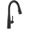 Product Image of Essa Single Handle Pulldown Kitchen Faucet w/ Touch20 Technology (Matte Black)