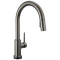 Product Image of Trinsic Single Handle Pulldown Kitchen Faucet w/ Touch (Black Stainless), 9159T-KS-DST