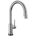 Product Image of Trinsic VoiceIQ Single-Handle Pulldown Kitchen Faucet w/ Touch20 Technology (Arctic Stainless), 9159TV-AR-DST