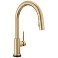 Product Image of Trinsic VoiceIQ Single-Handle Pulldown Kitchen Faucet w/ Touch20 Technology (Champagne Bronze), 9159TV-CZ-DST