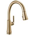 Product Image of Coranto Single Handle Pull Down Kitchen Faucet, 9179-CZ-DST (Champagne Bronze)
