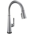 Product Image of Emmeline Single Handle Pull Down Kitchen Faucet w/ Touch2O Technology (Lumicoat Arctic Stainless), 9182T-AR-PR-DST