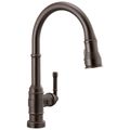 Product Image of Broderick Single Handle Pulldown Kitchen Faucet w/ Touch2O Technology (Venetian Bronze), 9190T-RB-DST