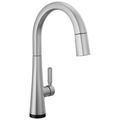 Product Image of Monrovia Single Handle Pulldown Kitchen Faucet w/ Touch2O Technology (Lumicoat Arctic Stainless), 9191T-AR-PR-DST
