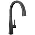 Product Image of Monrovia Single Handle Pulldown Kitchen Faucet w/ Touch2O Technology (Matte Black), 9191T-BL-DST