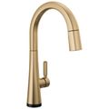 Product Image of Monrovia Single Handle Pulldown Kitchen Faucet w/ Touch2O Technology (Lumicoat Champagne Bronze), 9191T-CZ-PR-DST