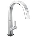 Product Image of Pivotal Single Handle Pull Down Kitchen Faucet w/ Touch20 Technology (Chrome)