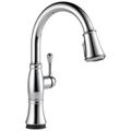 Product Image of Cassidy Single Handle Pulldown Kitchen Faucet w/ Touch20, ShieldSpray Technologies (Lumicoat Chrome)