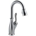 Product Image of Leland Single Handle Pulldown Bar/Prep Faucet (Arctic Stainless), 9678-AR-DST