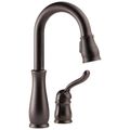 Product Image of 9978-RB-DST Leland Single Handle Pulldown Bar/Prep Faucet (Venetian Bronze)