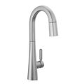 Product Image of Monrovia Single Handle Pull-Down Bar/Prep Faucet, 1.8 GPM (Lumicoat Arctic Stainless), 9991-AR-PR-DST