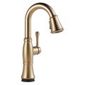 Product Image of Cassidy Single Handle Pulldown Bar/Prep Faucet (Lumicoat Champagne Bronze), 9997-CZ-PR-DST
