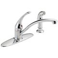 Product Image of Foundations Single Handle Kitchen Faucet w/ Spray (Chrome)