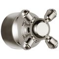 Product Image of Cassidy Metal Cross Handle Kit, Transfer Valve (Polished Nickel), H595PN