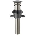 Product Image of Metal Push-Pop w/ Overflow (Matte Black), RP101630BL