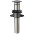Product Image of Metal Push-Pop w/out Overflow (Matte Black), RP101632BL