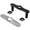 Product Image of Essa Escutcheon w/ Baseplate & Nuts (Arctic Stainless)