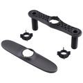 Product Image of Essa Escutcheon w/ Baseplate & Nuts (Venetian Bronze), RP70714RB