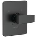 Product Image of T14067-BL-PP Modern Monitor 14 Series Valve Only Trim (Matte Black)