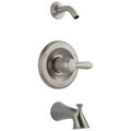 Product Image of Lahara Monitor 14 Series Tub & Shower Trim, Less Head (Stainless), T14438-SSLHD