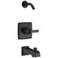 Product Image of Ashlyn Monitor 14 Series Tub and Shower Trim - Less Head (Matte Black), T14464-BLLHD