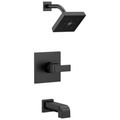 Product Image of Ara Monitor 14 Series H2OKinetic Tub & Shower Trim (Matte Black), T14467-BL