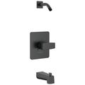 Product Image of T14467-BLLHD-PP Modern Monitor 14 Series Tub & Shower Trim, Less Head (Matte Black)