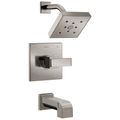 Product Image of Ara Monitor 14 Series H2Okinetic Tub & Shower Trim (Stainless), T14467-SS