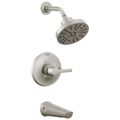Product Image of Galeon 14S Tub Shower Trim with H2OKinetic, 1.75 GPM (Lumicoat Stainless), T14472-SS-PR