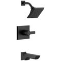 Product Image of Pivotal Monitor 14 Series H2OKinetic Tub and Shower Trim (Matte Black), T14499-BL