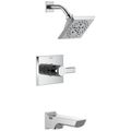 Product Image of Pivotal Monitor 14 Series H2OKinetic Tub and Shower Trim (Lumicoat Chrome), T14499-PR
