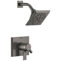 Product Image of Pivotal Monitor 17 Series H2OKinetic Shower Trim, 1.75 GPM (Lumicoat Black Stainless), T17299-KS-PR