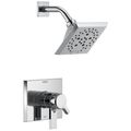 Product Image of Pivotal Monitor 17 Series H2OKinetic Shower Trim, 1.75 GPM (Lumicoat Chrome), T17299-PR