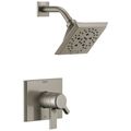 Product Image of Pivotal Monitor 17 Series H2OKinetic Shower Trim, 1.75 GPM (Lumicoat Stainless), T17299-SS-PR