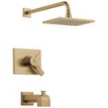 Product Image of Vero Monitor 17 Series Tub & Shower Trim (Champagne Bronze), T17453-CZ