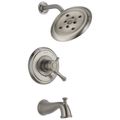 Product Image of Cassidy Monitor 17 Series H2OKinetic Tub & Shower Trim (Stainless), T17497-SS