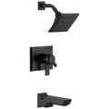 Product Image of Pivotal Monitor 17 Series H2OKinetic Tub and Shower Trim (Matte Black), T17499-BL